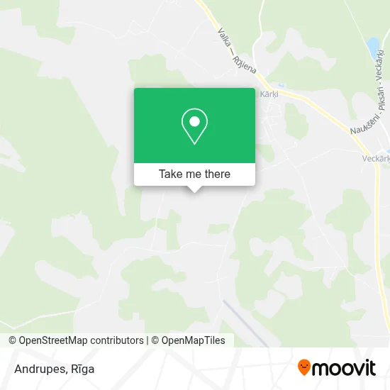 Andrupes map