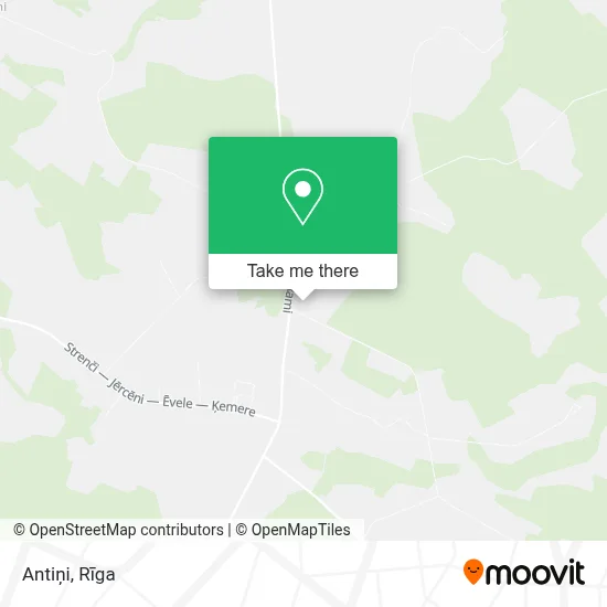 Antiņi map