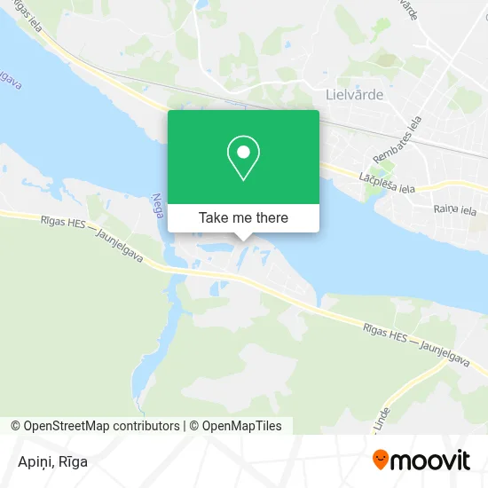 Apiņi map