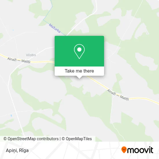Apiņi map