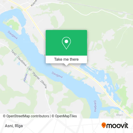 Asni map