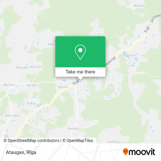 Ataugas map