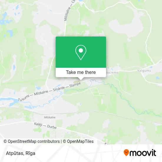 Atpūtas map