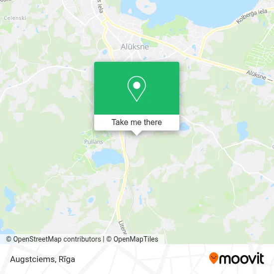 Augstciems map