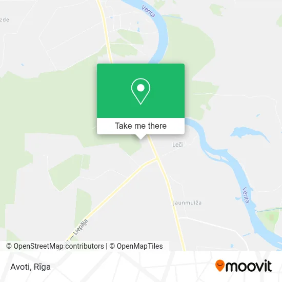 Avoti map