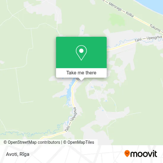 Avoti map