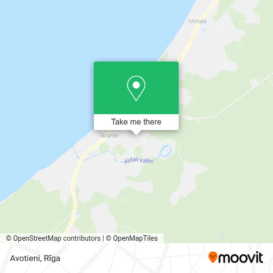 Avotieni map