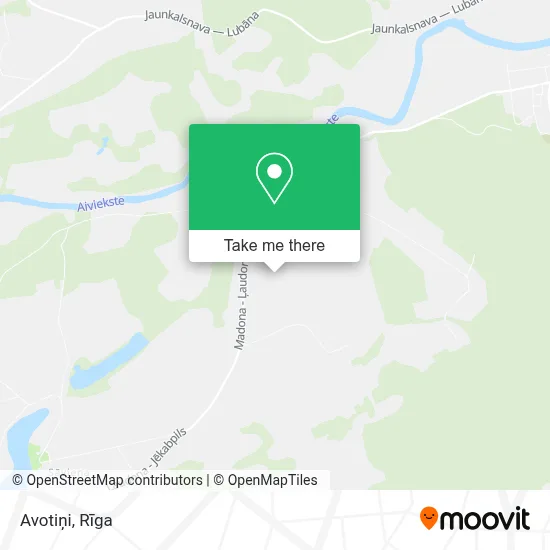Avotiņi map