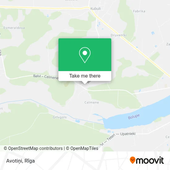 Avotiņi map