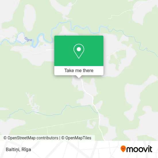 Baltiņi map