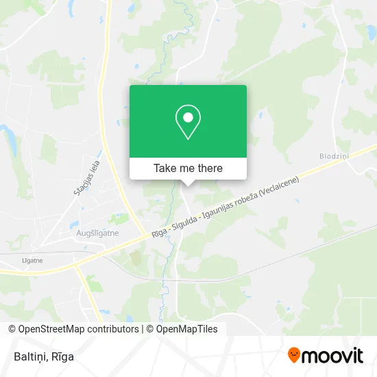 Baltiņi map