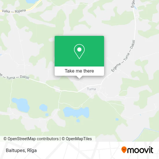 Baltupes map