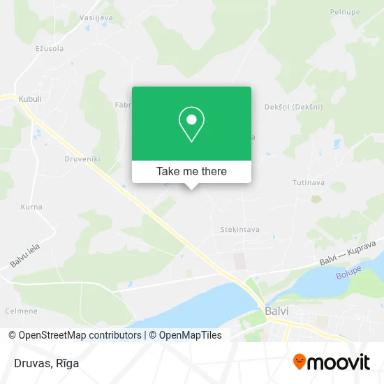 Druvas map