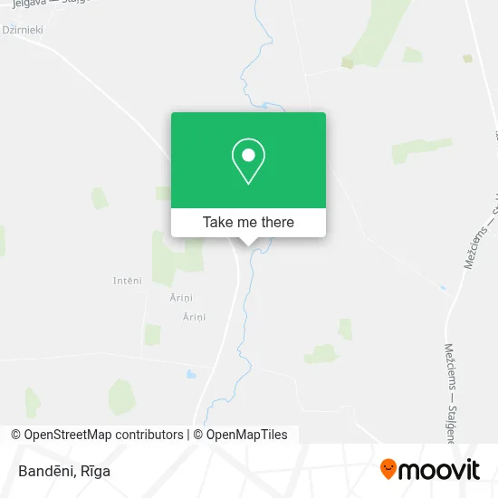 Bandēni map