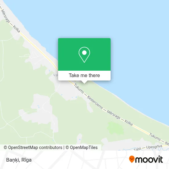 Baņķi map