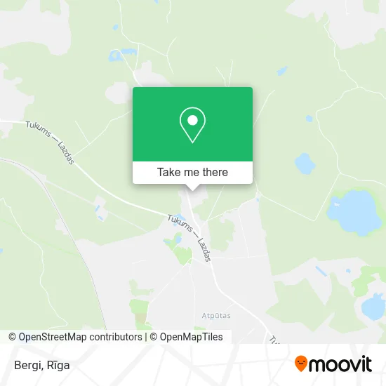Bergi map