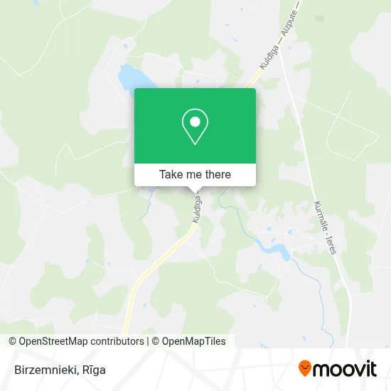 Birzemnieki map