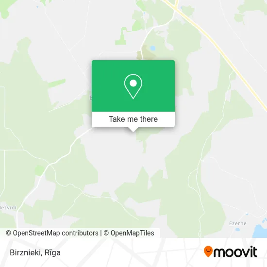 Birznieki map