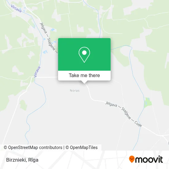 Birznieki map