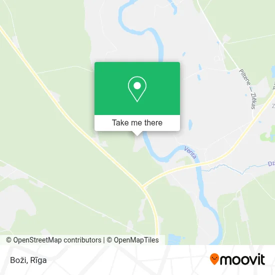 Boži map