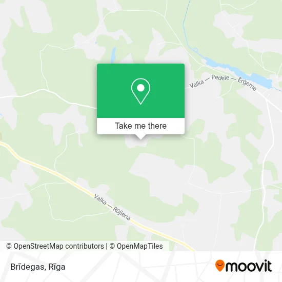 Brīdegas map