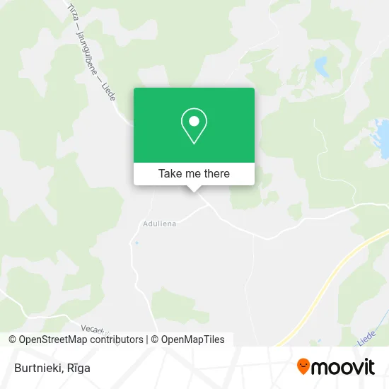 Burtnieki map