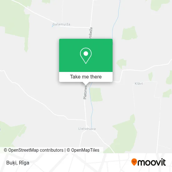 Buķi map