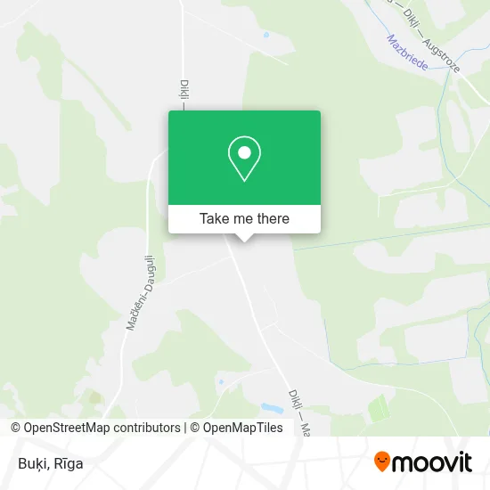 Buķi map