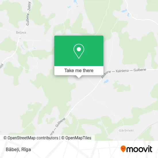 Bābeļi map