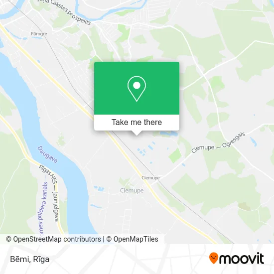Bēmi map