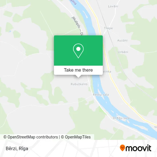 Bērzi map