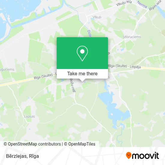 Bērzlejas map