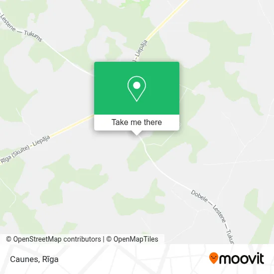 Caunes map
