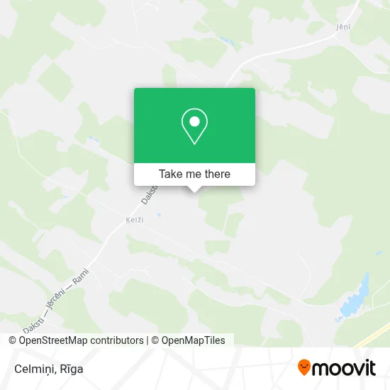 Celmiņi map