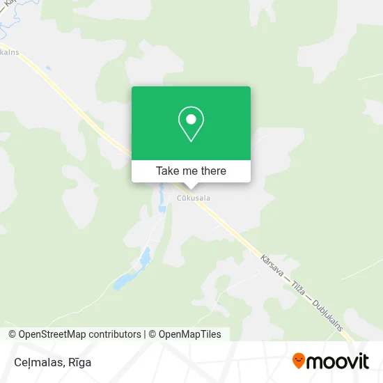 Ceļmalas map
