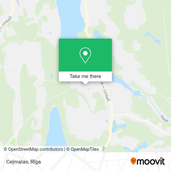 Ceļmalas map
