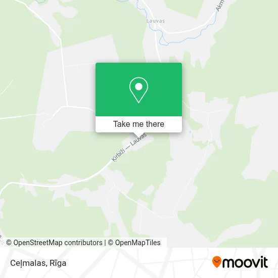Ceļmalas map