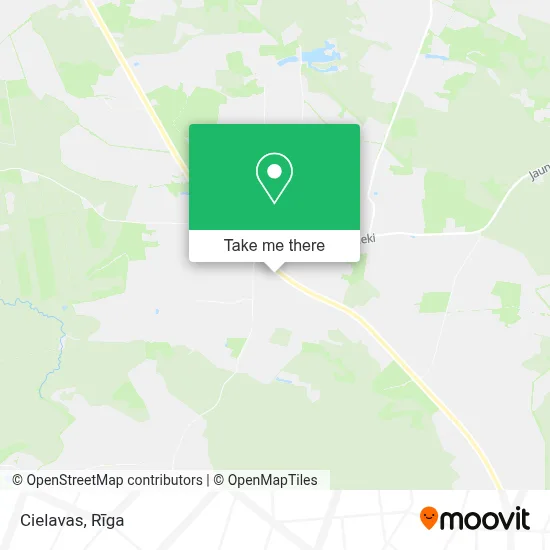 Cielavas map