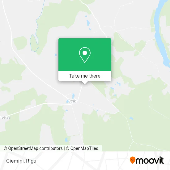 Ciemiņi map