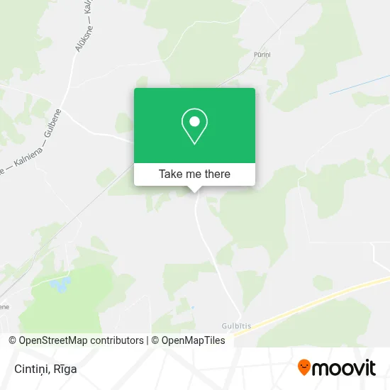 Cintiņi map