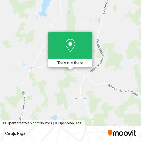 Cīruļi map