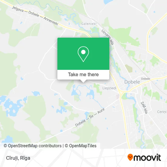 Cīruļi map