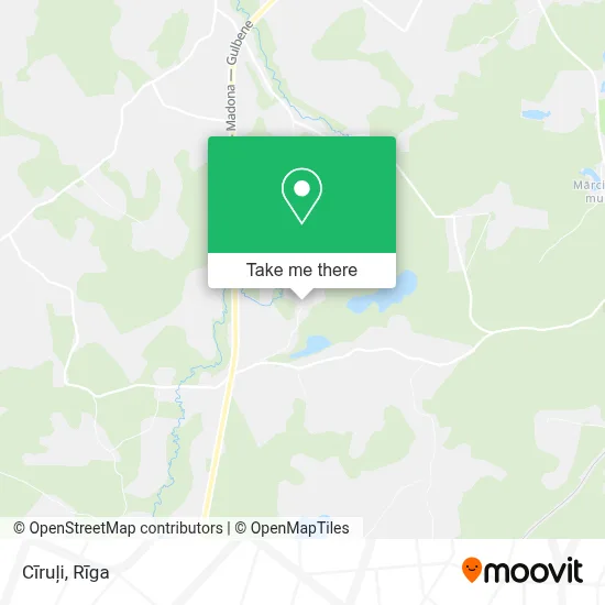 Cīruļi map