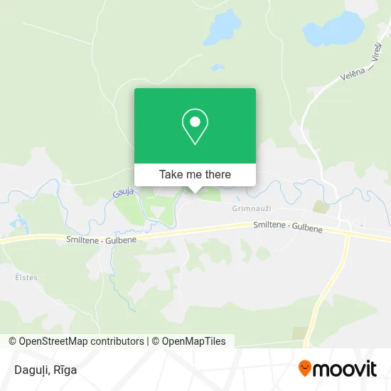 Daguļi map