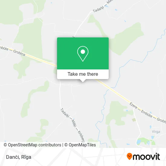 Danči map