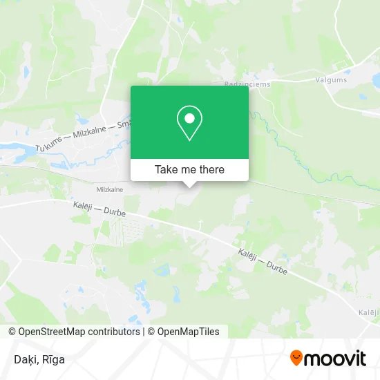 Daķi map