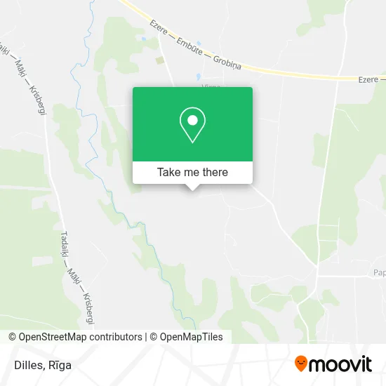 Dilles map