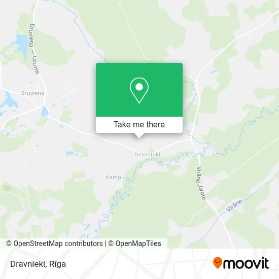 Dravnieki map