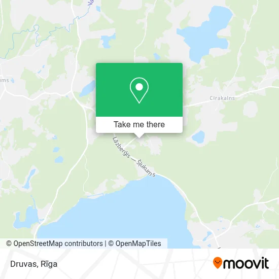 Druvas map