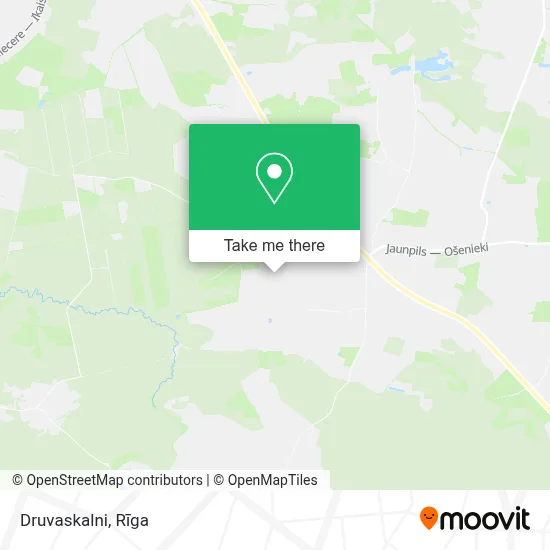 Druvaskalni map
